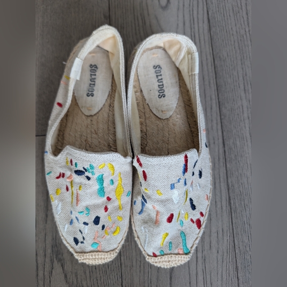 Soludos Paint Splatter Espadrilles - Picture 2 of 7